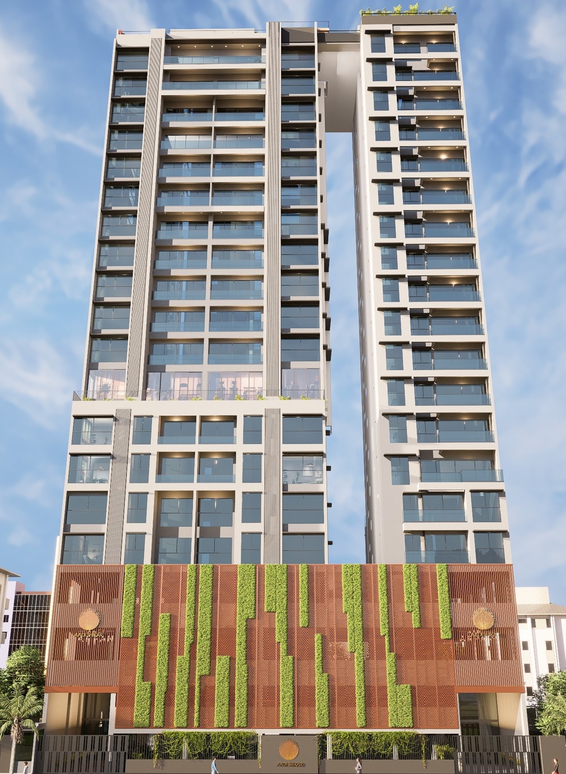 Aadi Shikhar, Arpan & Annex, architecture view 3.