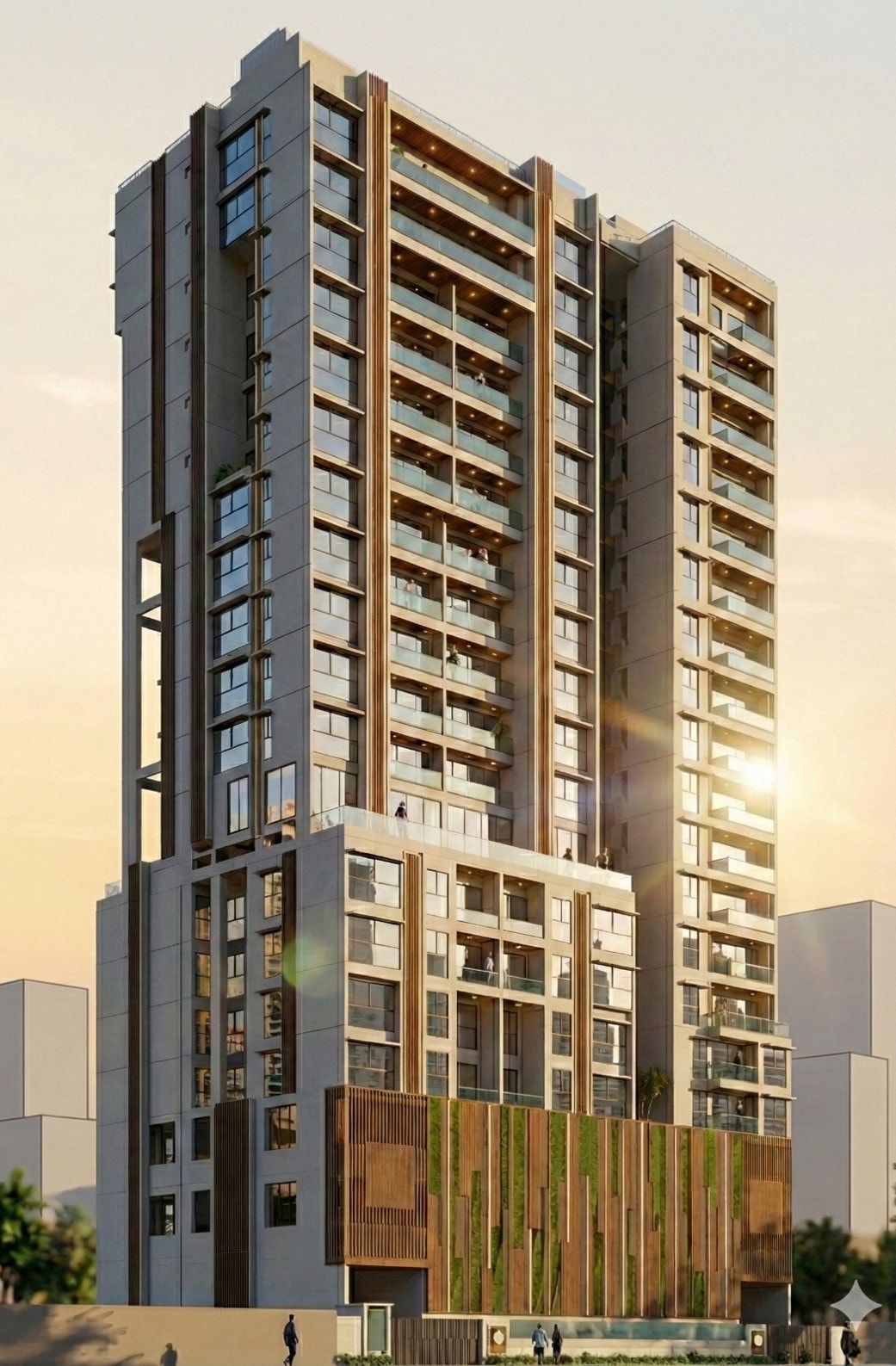 Aadi Shikhar, Arpan & Annex, architecture view 4.