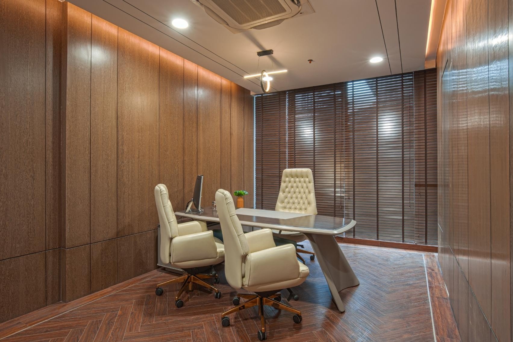 Akasa Coworking Headquarters, Noida, commercial interior view 6.