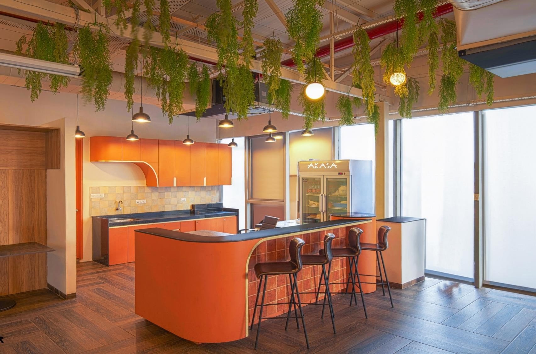 Akasa Coworking Headquarters, Noida, commercial interior view 10.