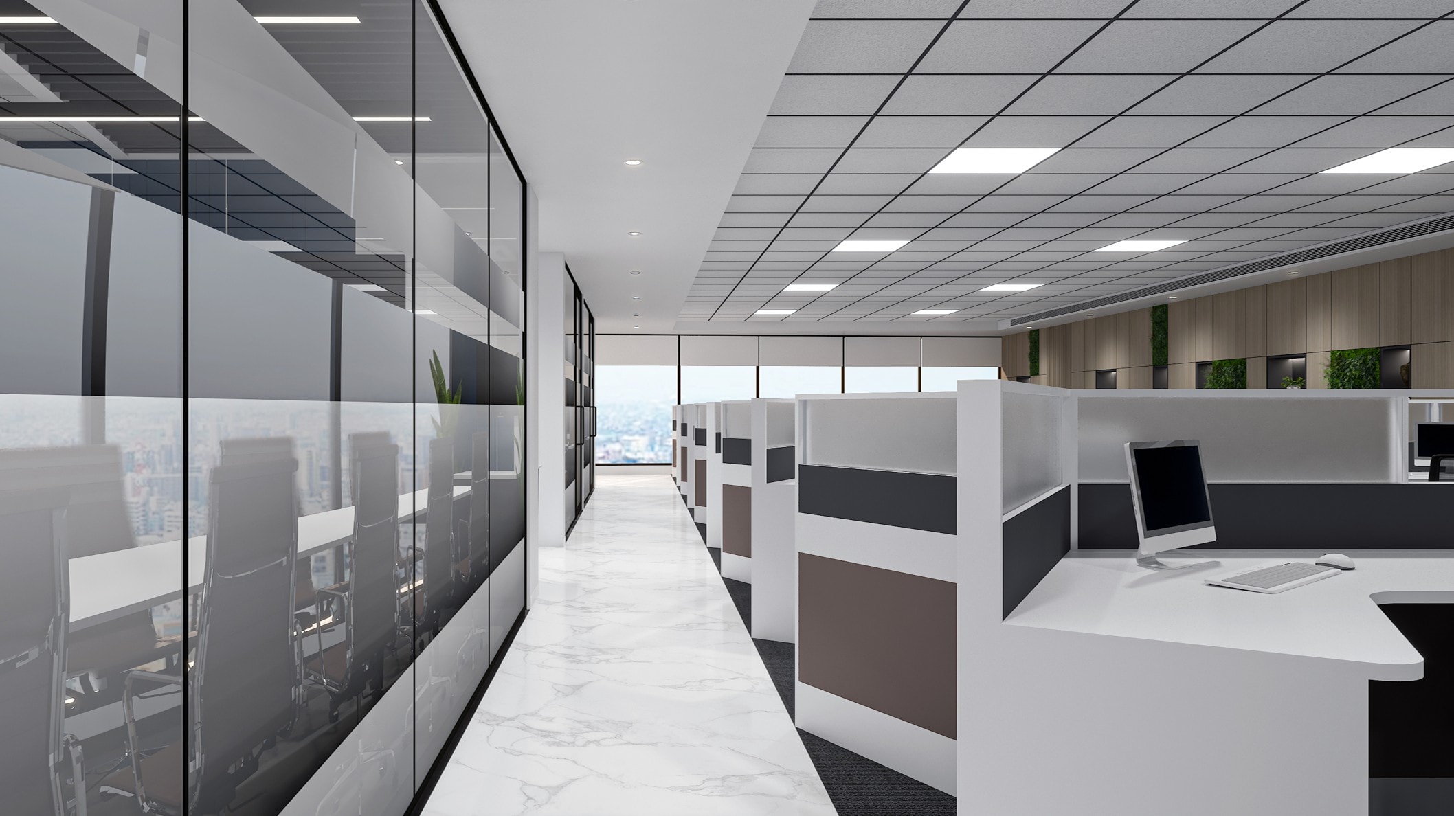 Axis Max, BKC, commercial interior view 1.