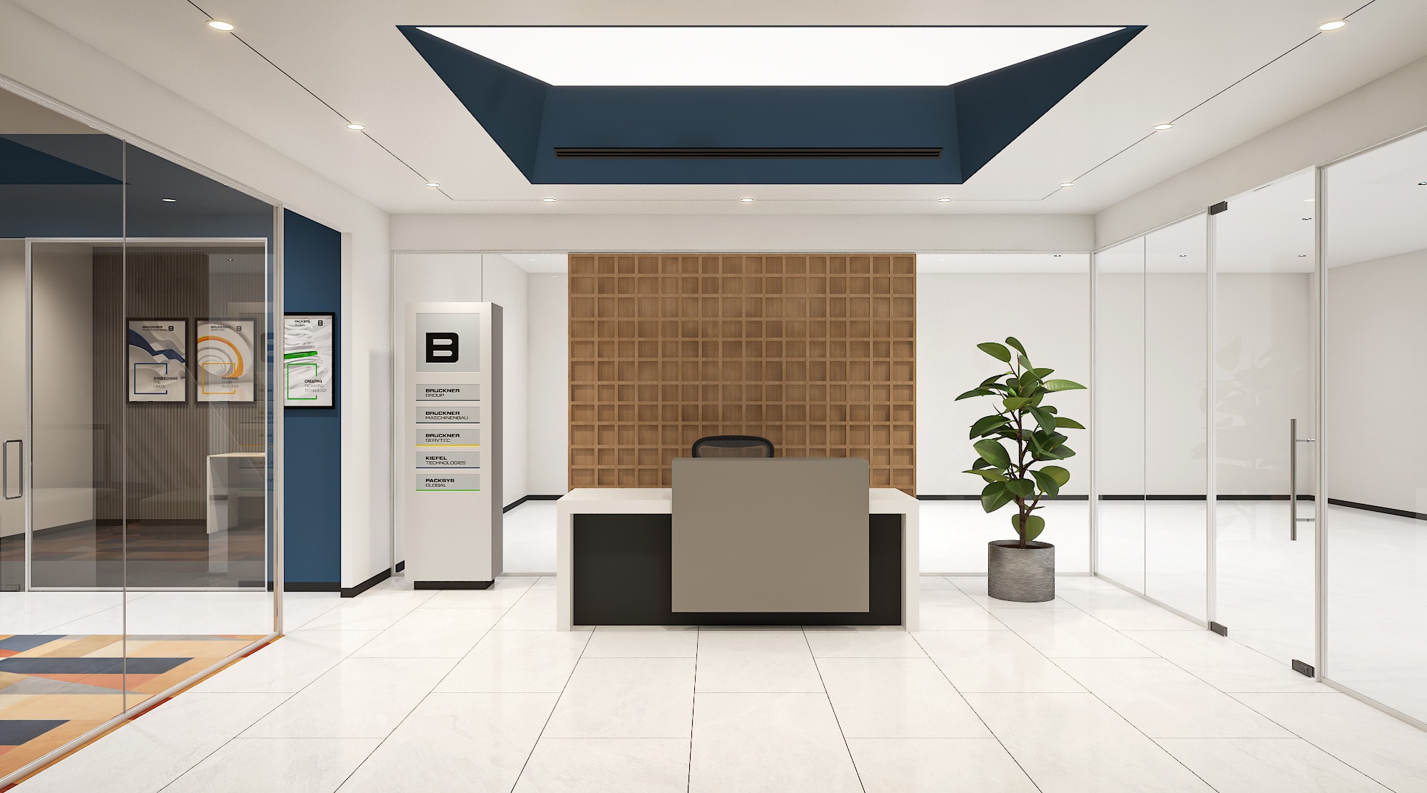 Brückner, Empire Tower, commercial interior view 4.