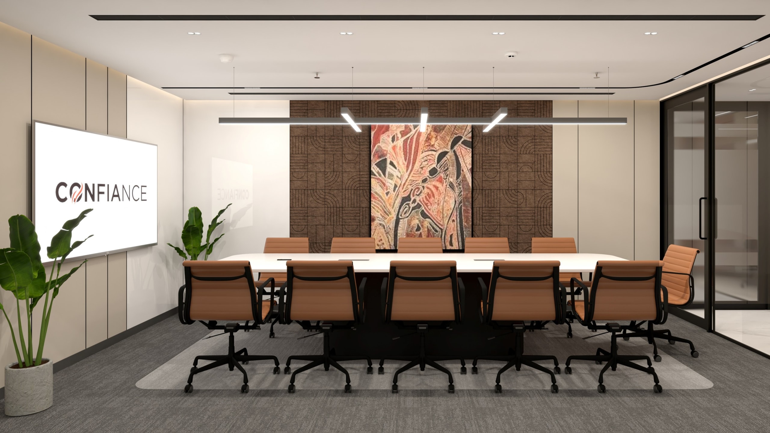 Confiance, R Square, commercial interior view 4.