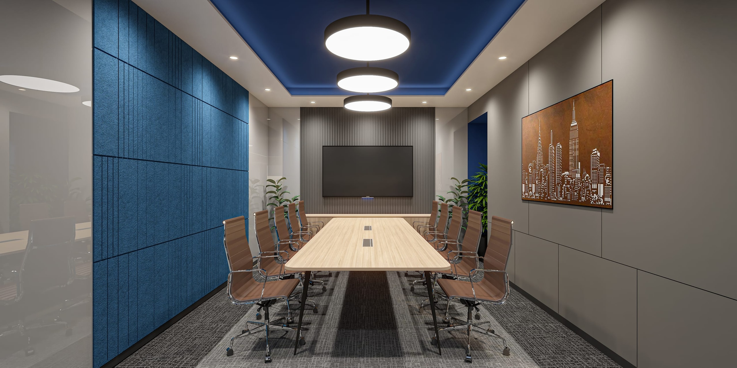 Connekt Coworks, commercial interior view 1.