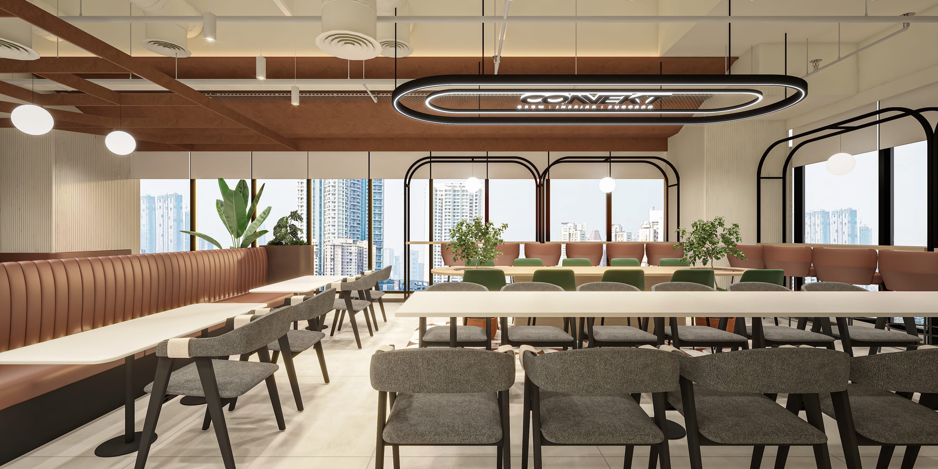 Connekt Coworks, commercial interior view 5.