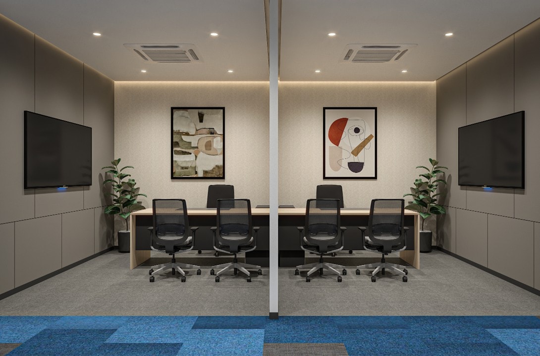 DCB Bank, Hubtown, commercial interior view 5.