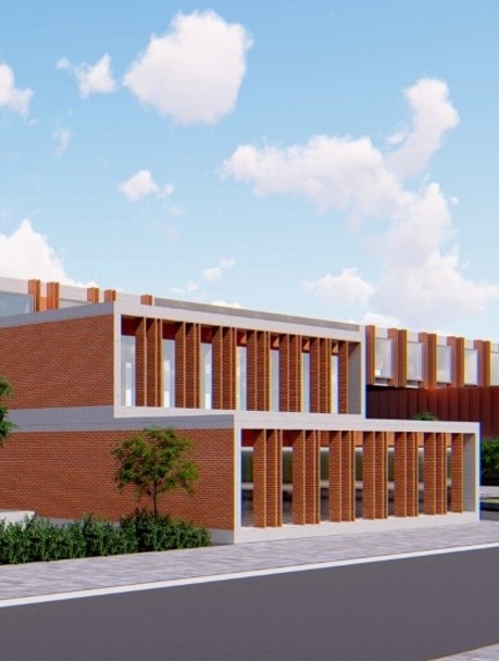 Deesa Science and Commerce College, architecture view 1.