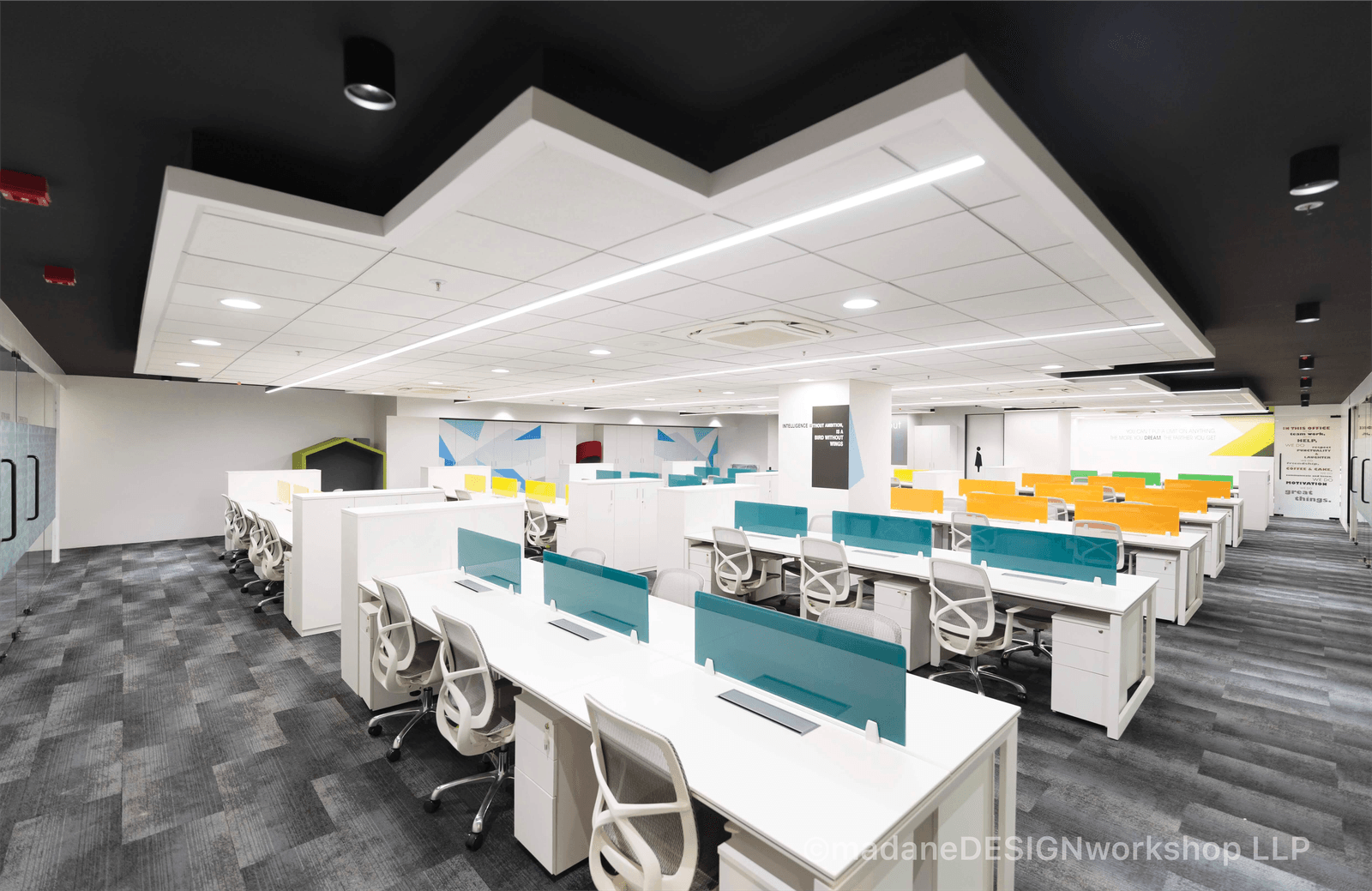 Fedbank Financial Services, commercial interior view 2.