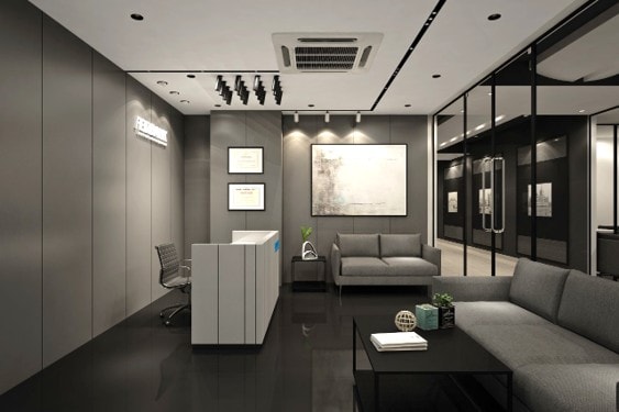 Fedbank Financial Services, commercial interior view 10.