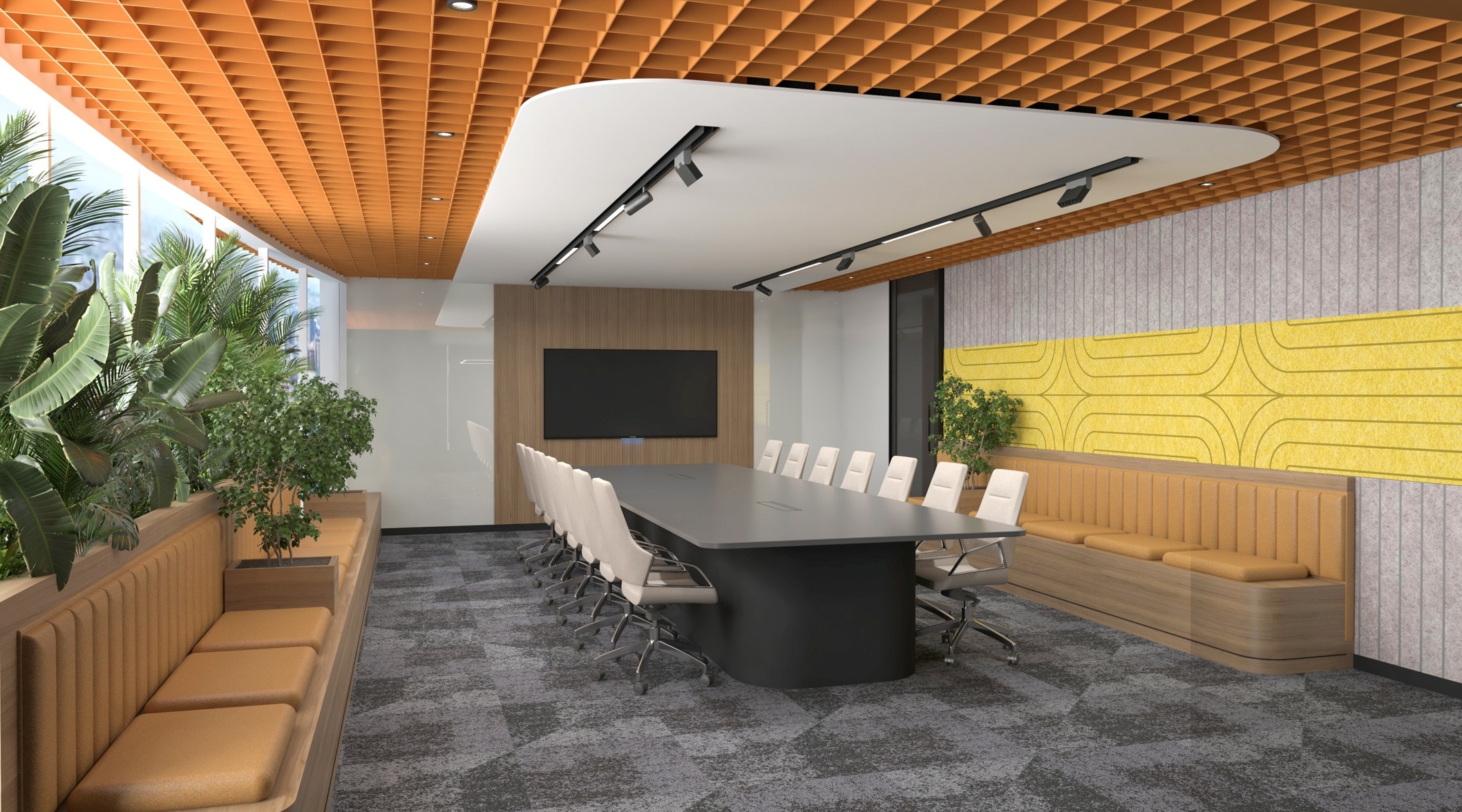 Foxtale, Ackruti Trade Centre, commercial interior view 1.