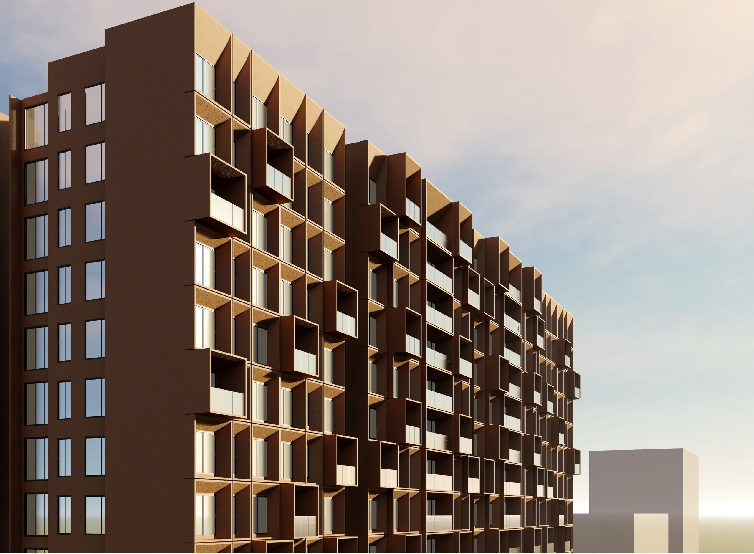 Goregaon Residential Project architecture project by Madane Design Workshop.