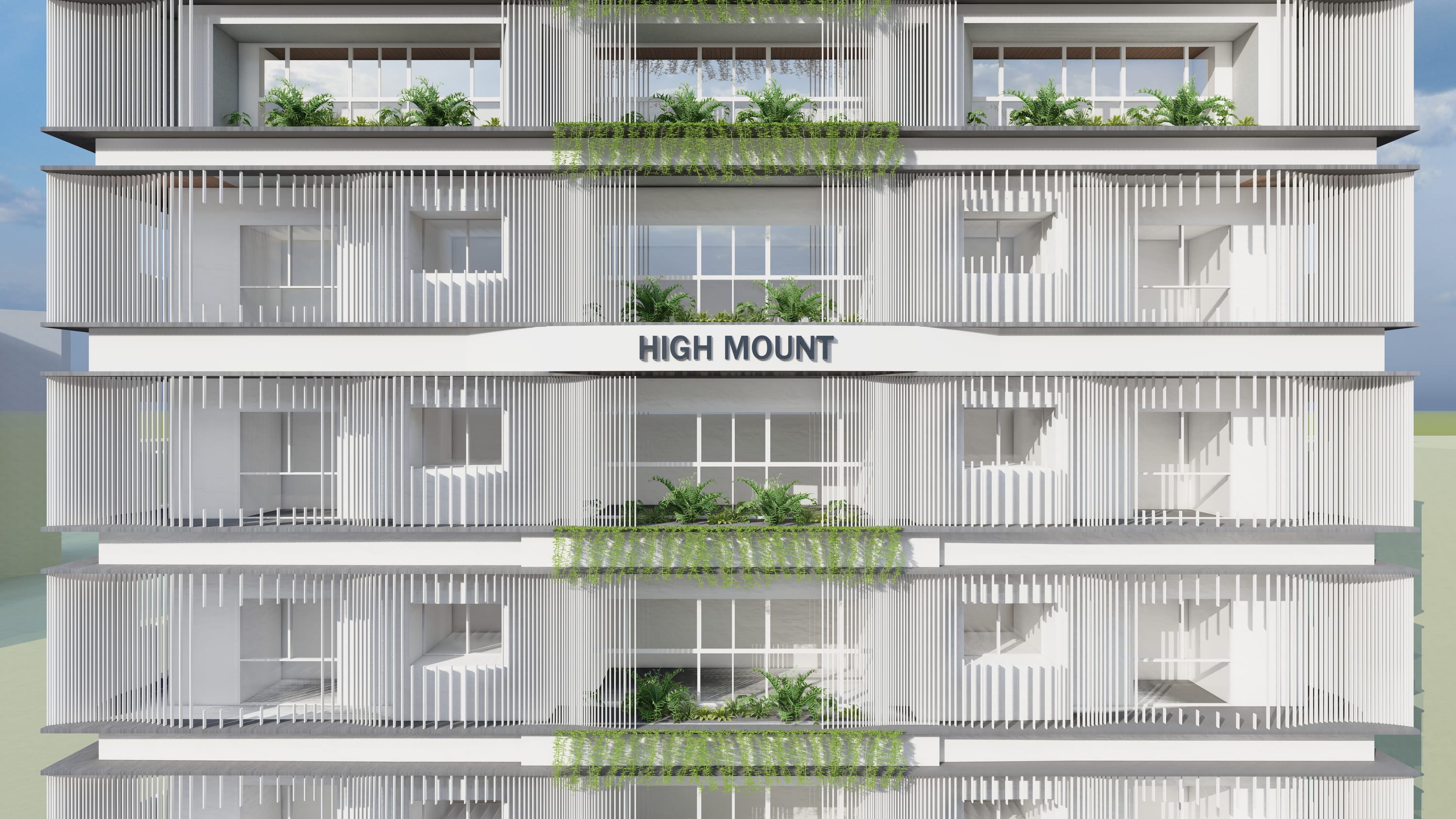 Highmount, Walkeshwar, architecture view 6.