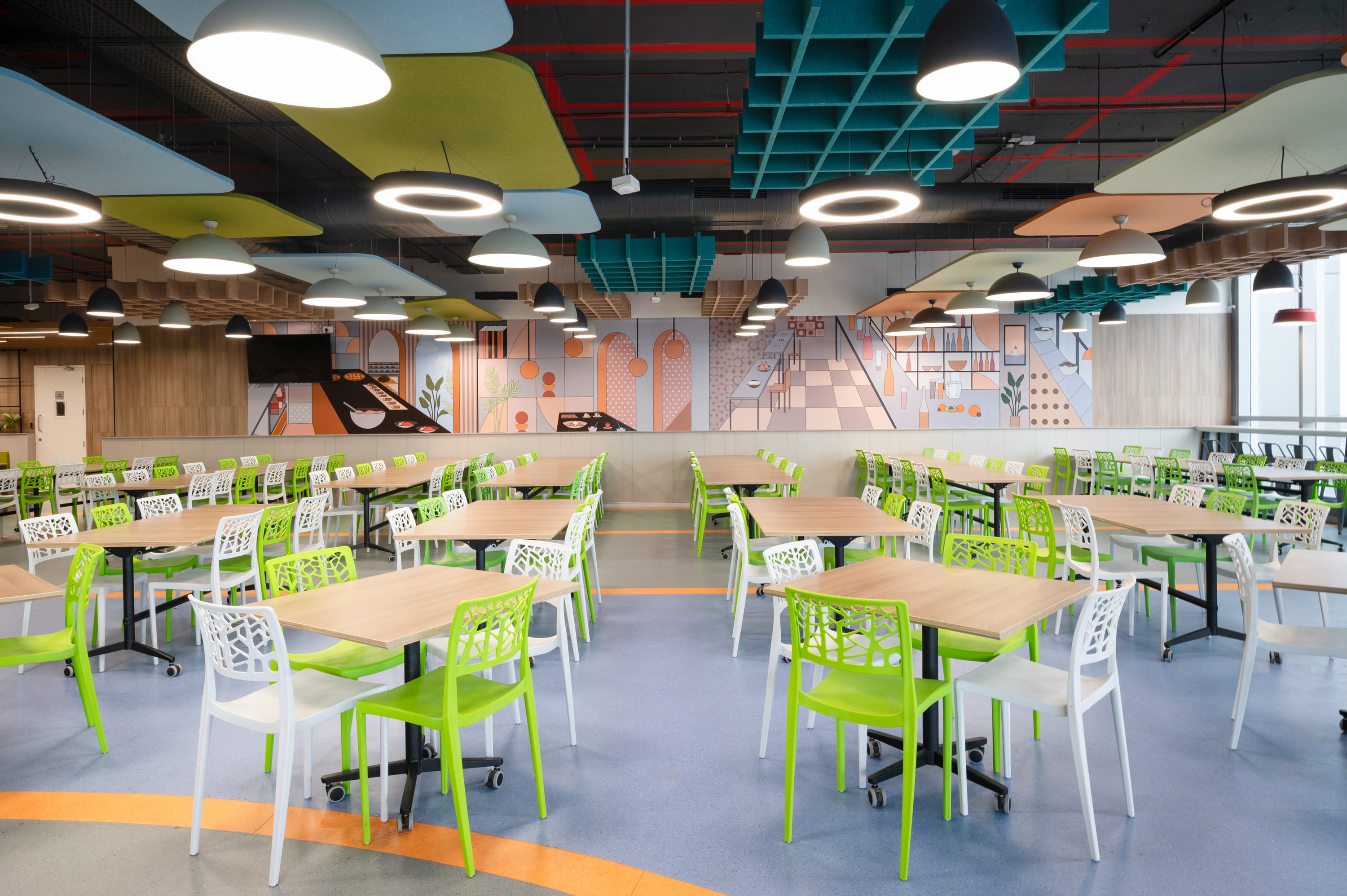 ICICI Bank, Arihant Aura, commercial interior view 1.