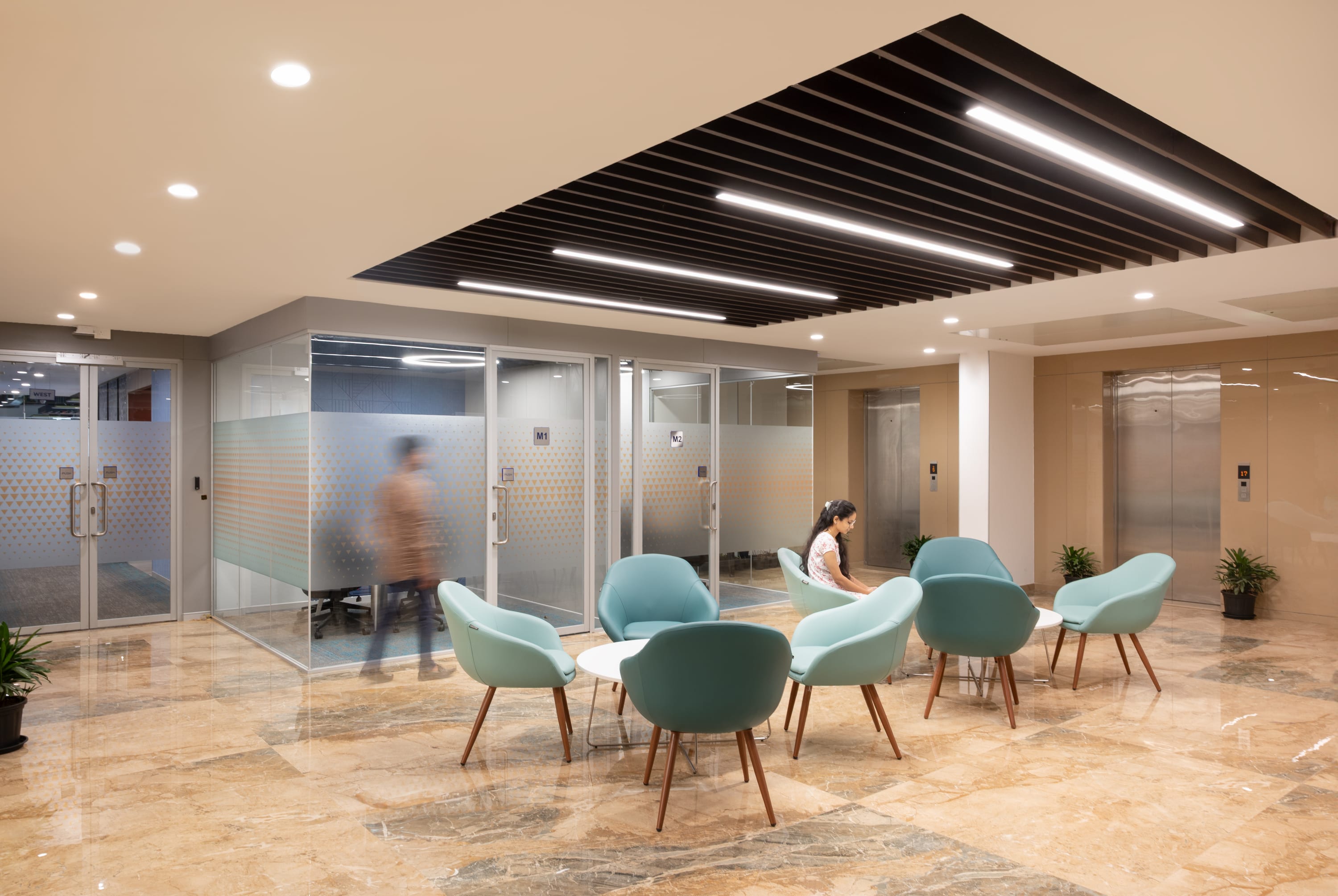ICICI Bank, Arihant Aura, commercial interior view 7.