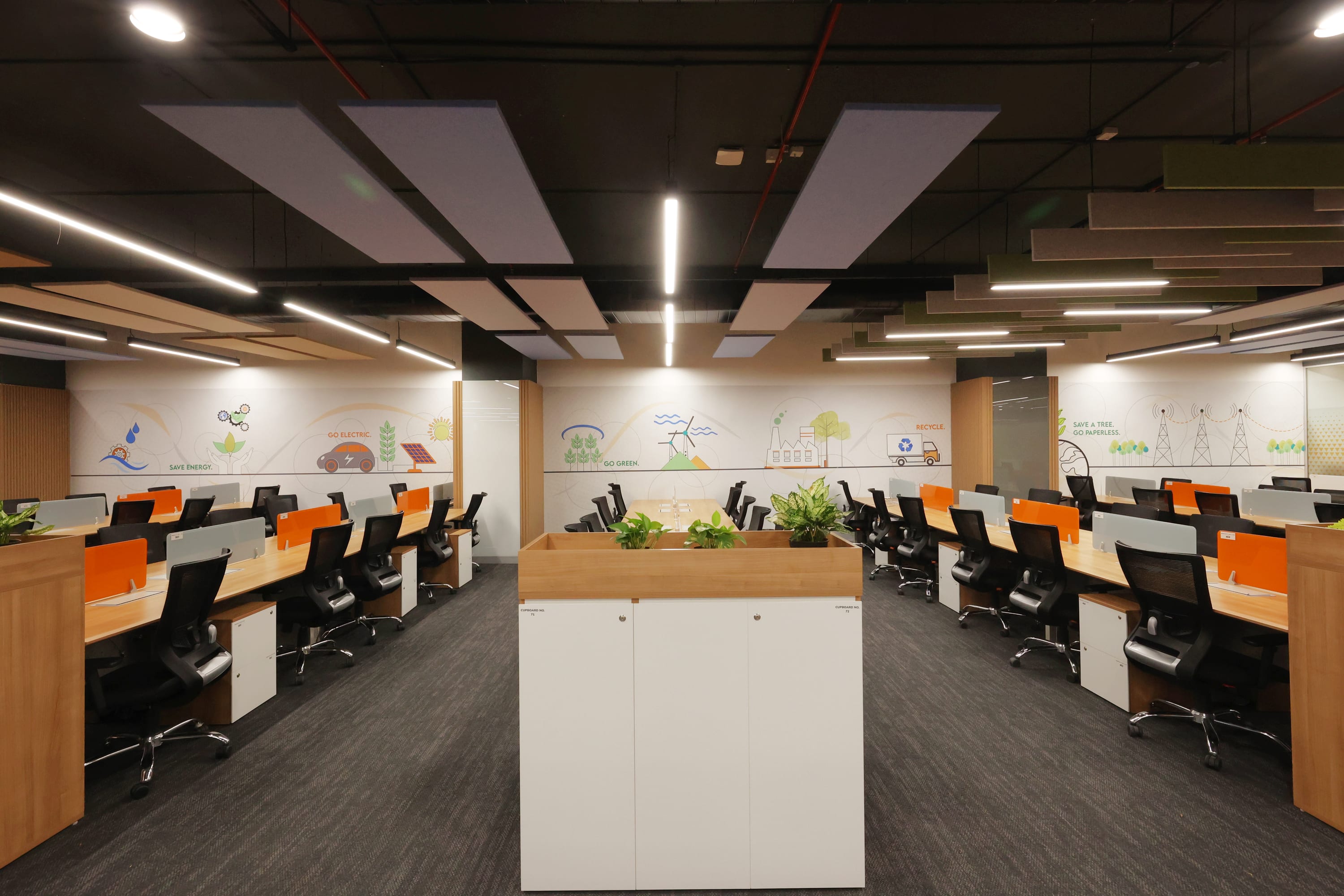 ICICI Bank, Interface Malad, commercial interior view 4.