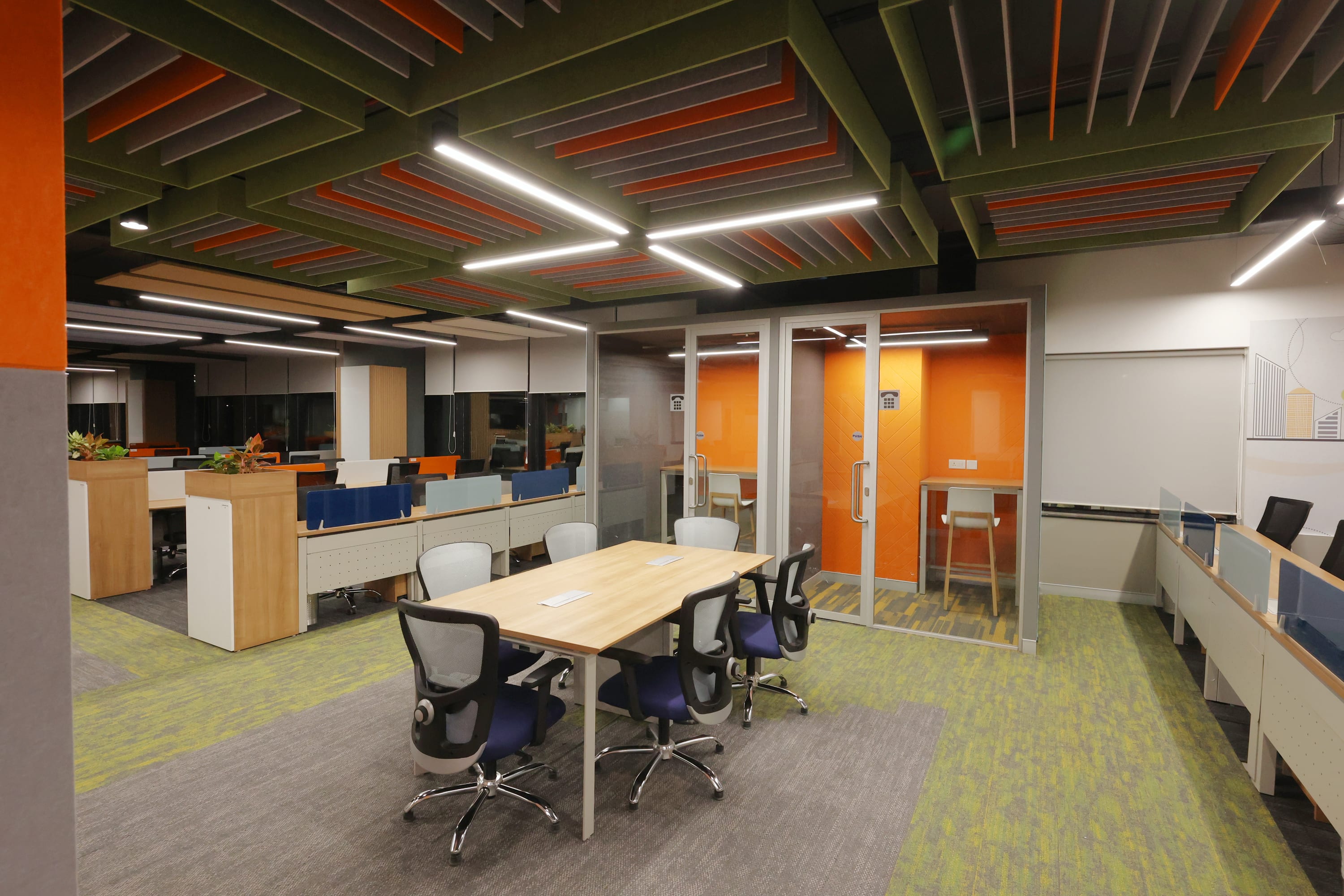 ICICI Bank, Interface Malad, commercial interior view 7.