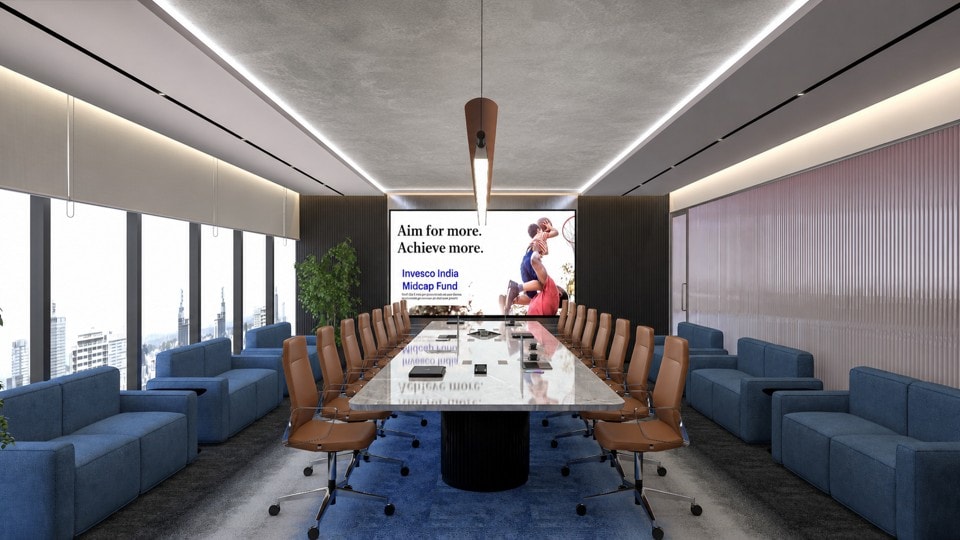Invesco, Mumbai, commercial interior view 4.