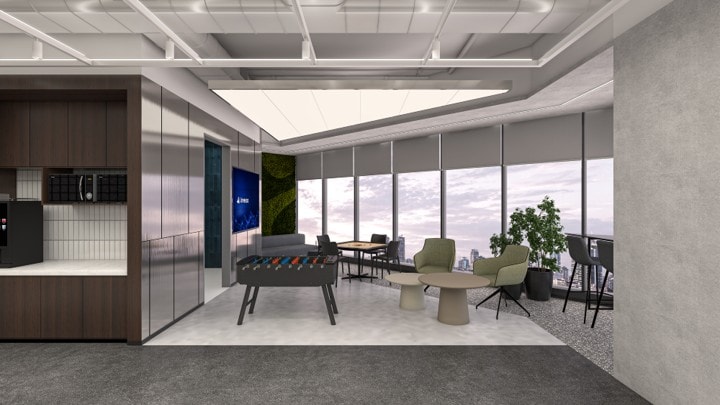 Invesco, Mumbai, commercial interior view 7.
