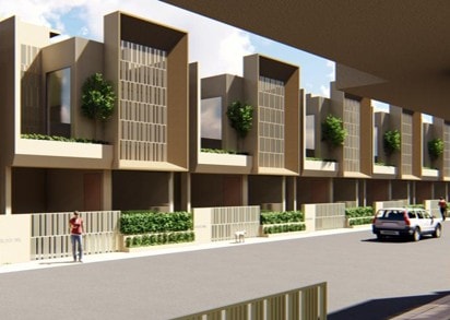 Jagasara Duplex, architecture view 2.