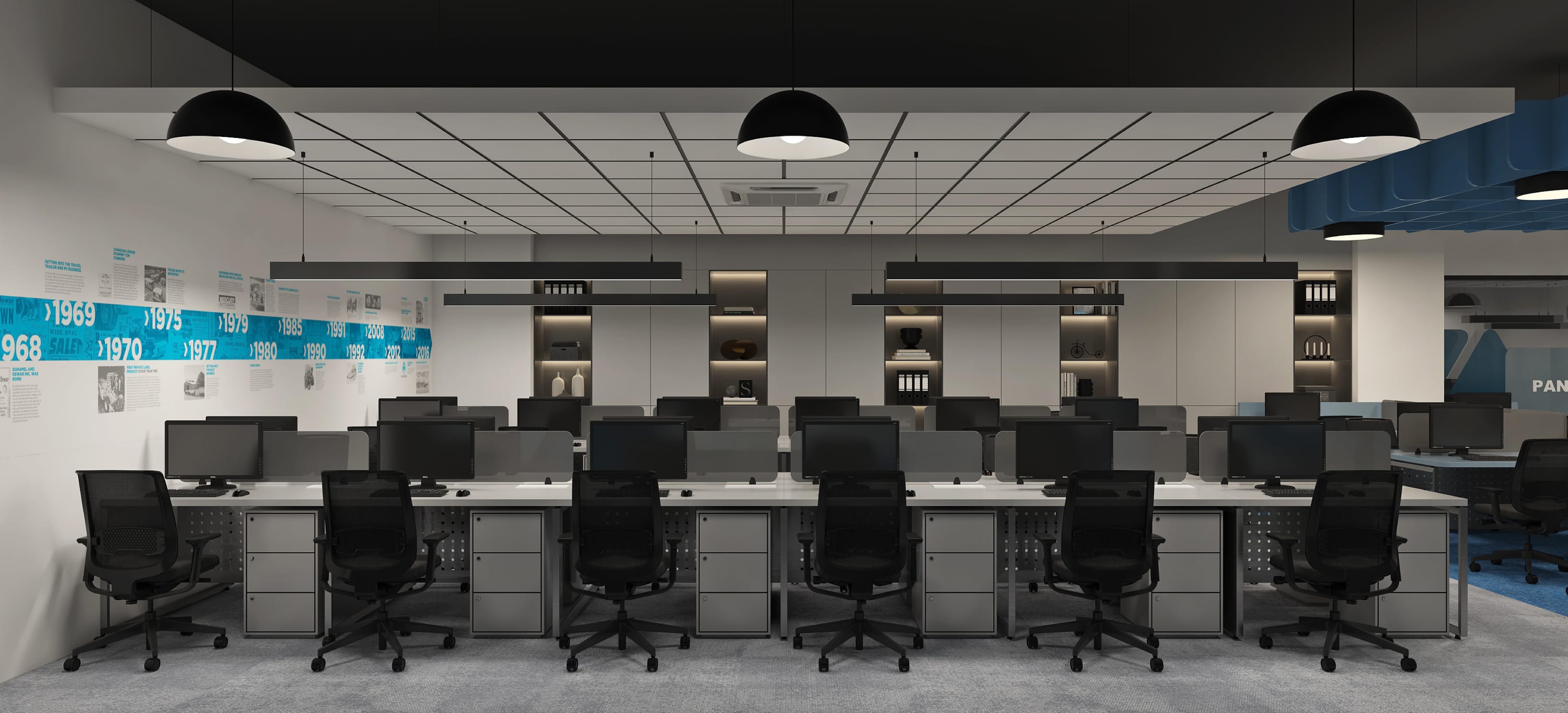Lodha Supremus, Taloja Office commercial interior by Madane Design Workshop.