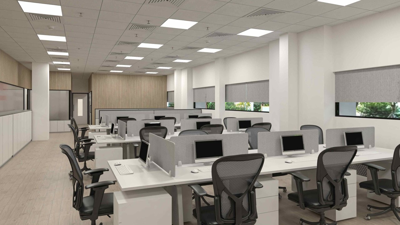 Lumax, Manesar, commercial interior view 3.