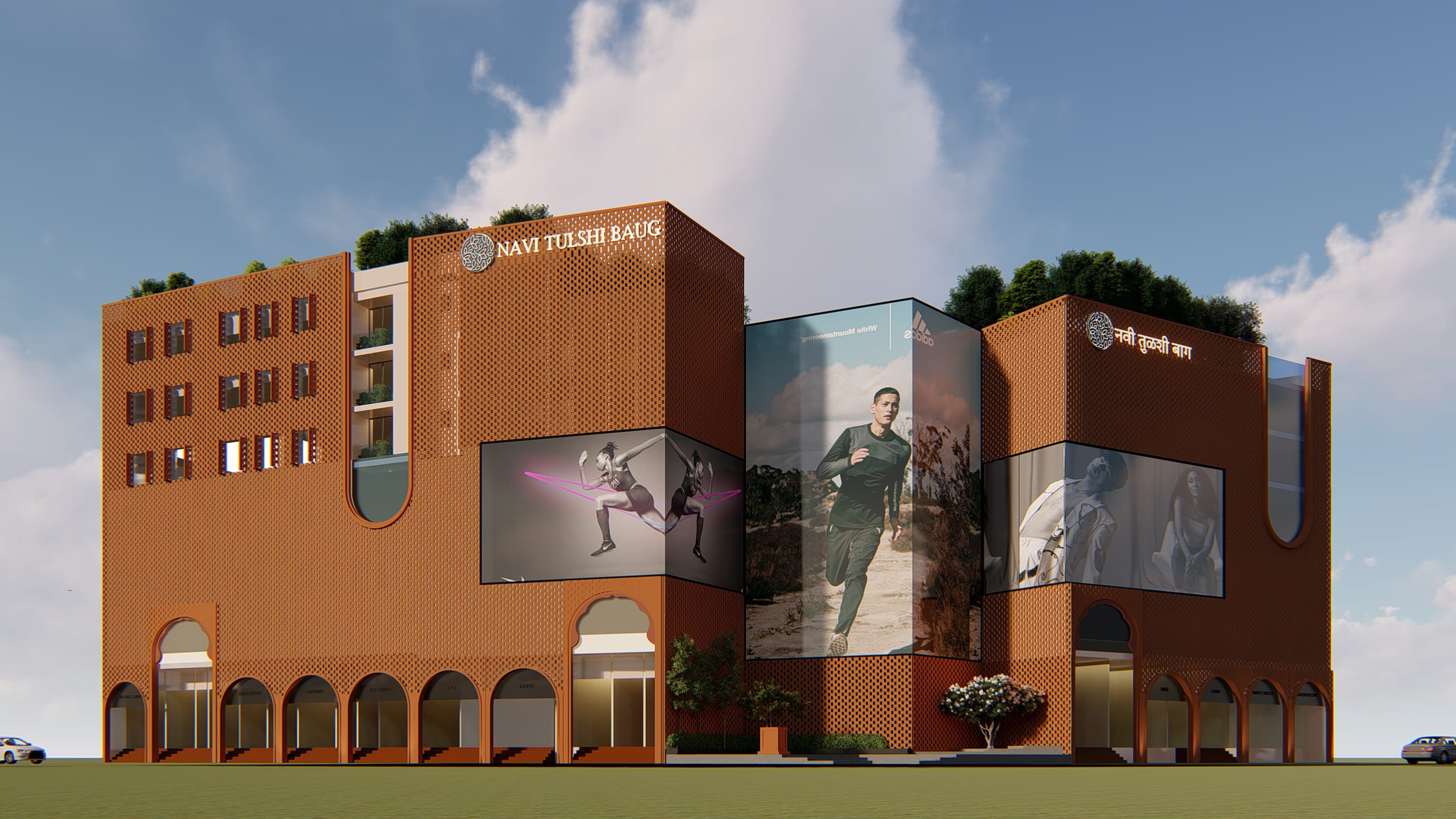 New Tulshi Baug, architecture view 5.