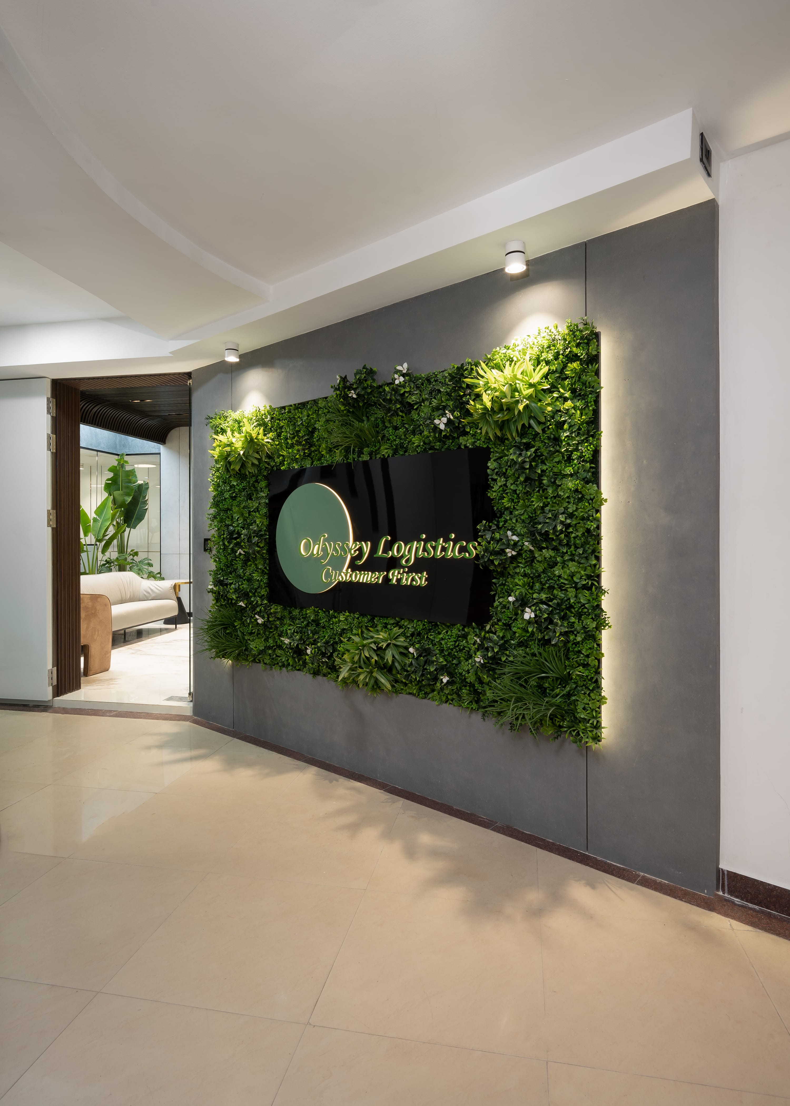 Odyssey Logistics commercial interior by Madane Design Workshop.