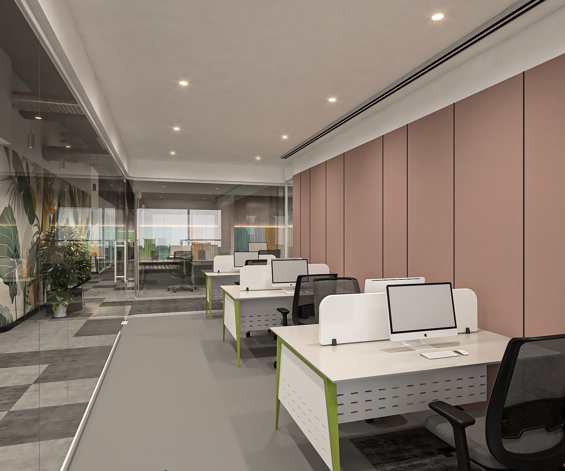 Planetcast Headquarters, commercial interior view 3.