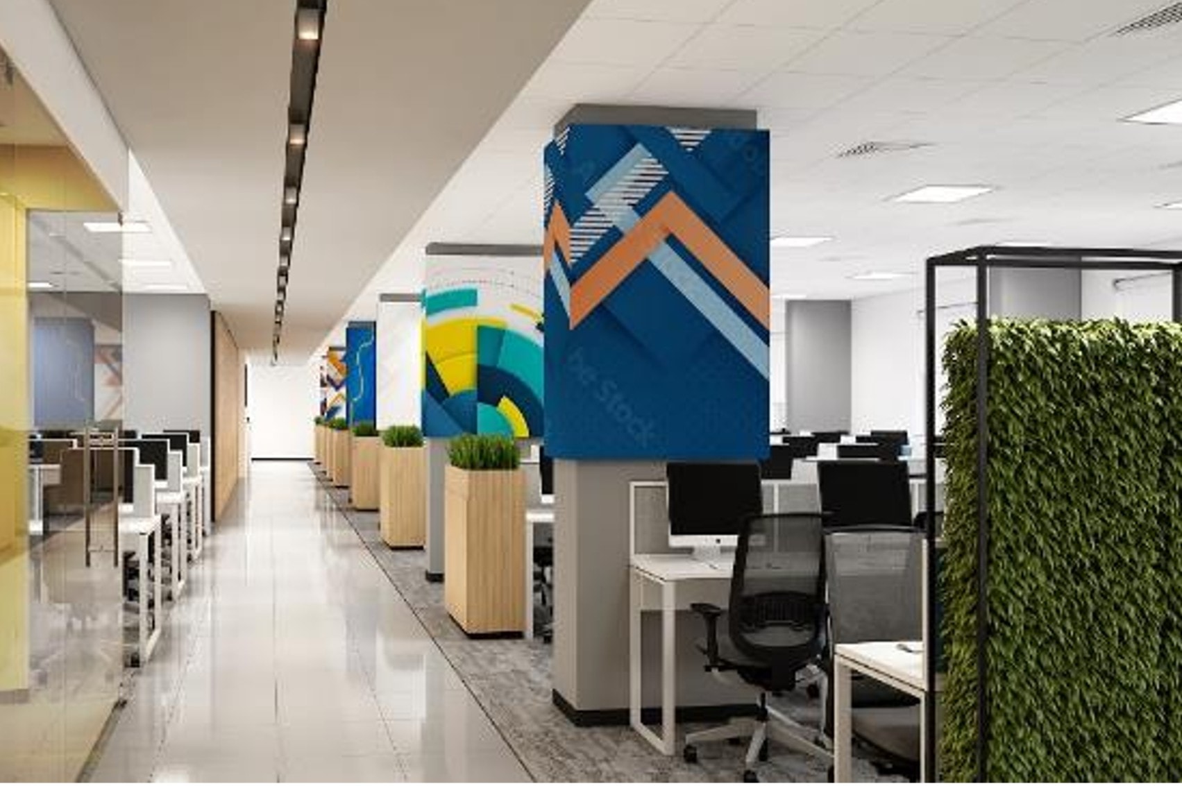 Policybazaar, Malad, commercial interior view 1.