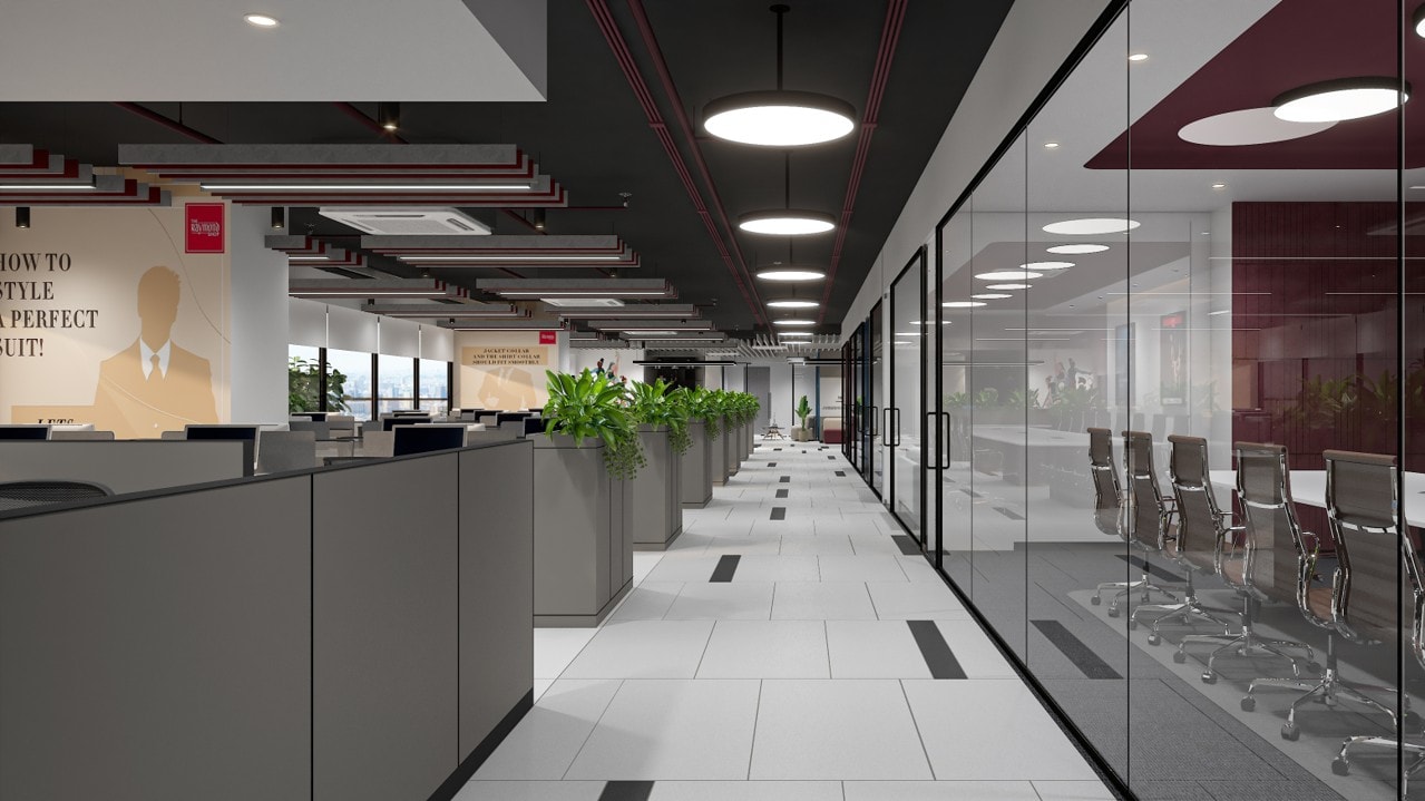 Raymond, Bengaluru, commercial interior view 7.
