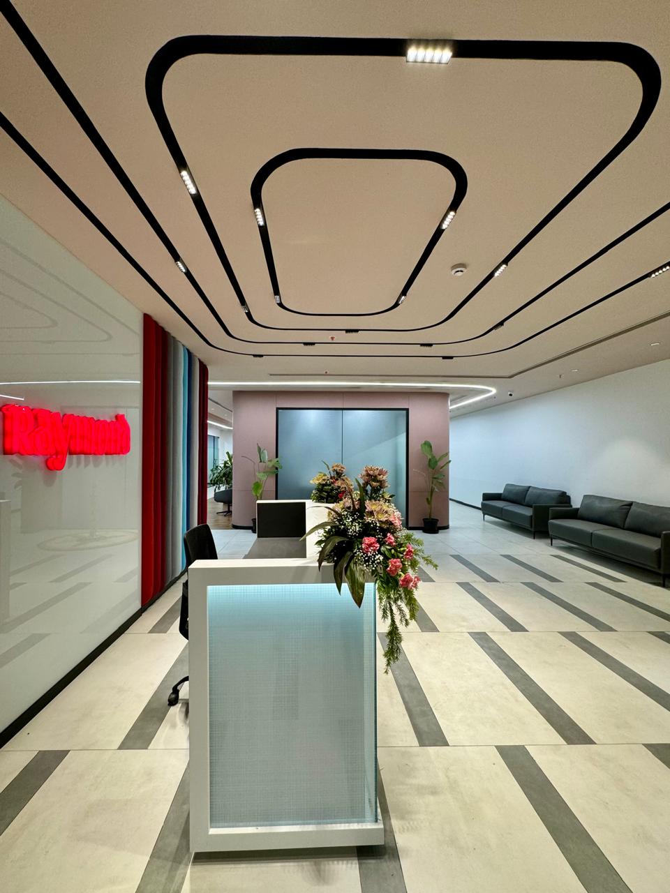 Raymond Shirting & Home Corporate Headquarters, commercial interior view 2.