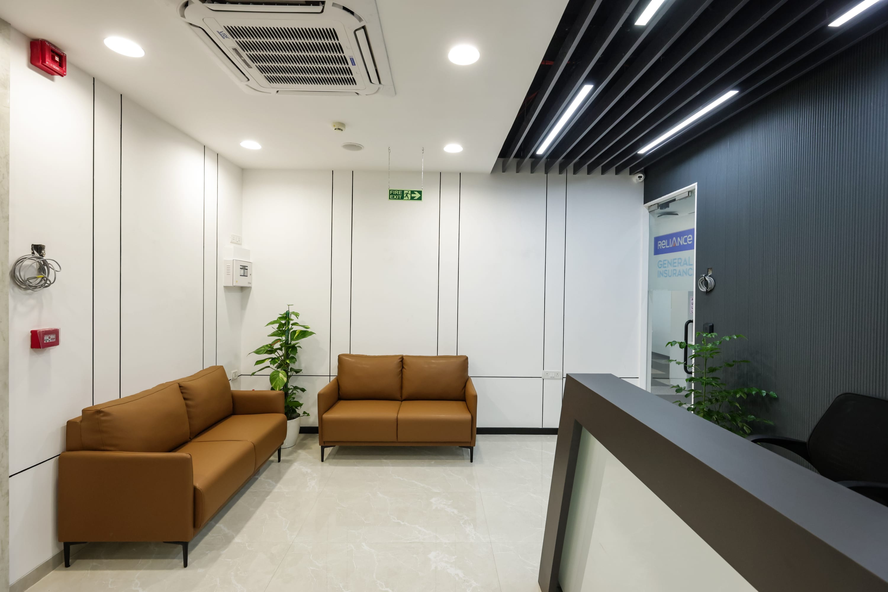 Reliance General Insurance, commercial interior view 6.