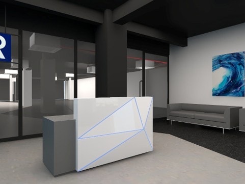 Reynaers, Akshar Vashi commercial interior by Madane Design Workshop.