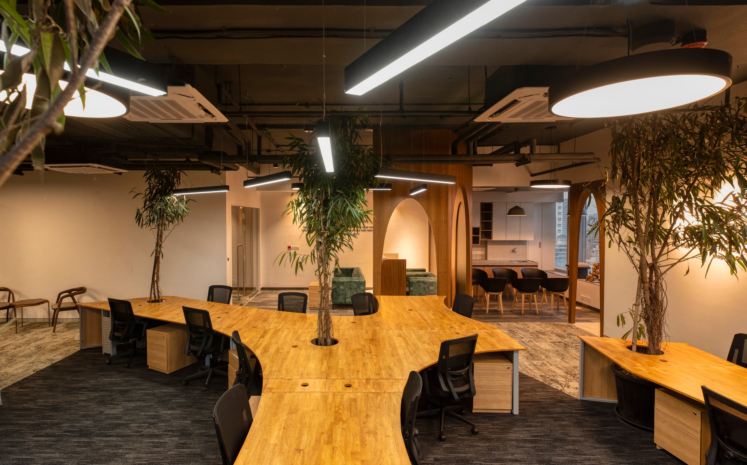 Semac Consultants, Mumbai Office, commercial interior view 2.