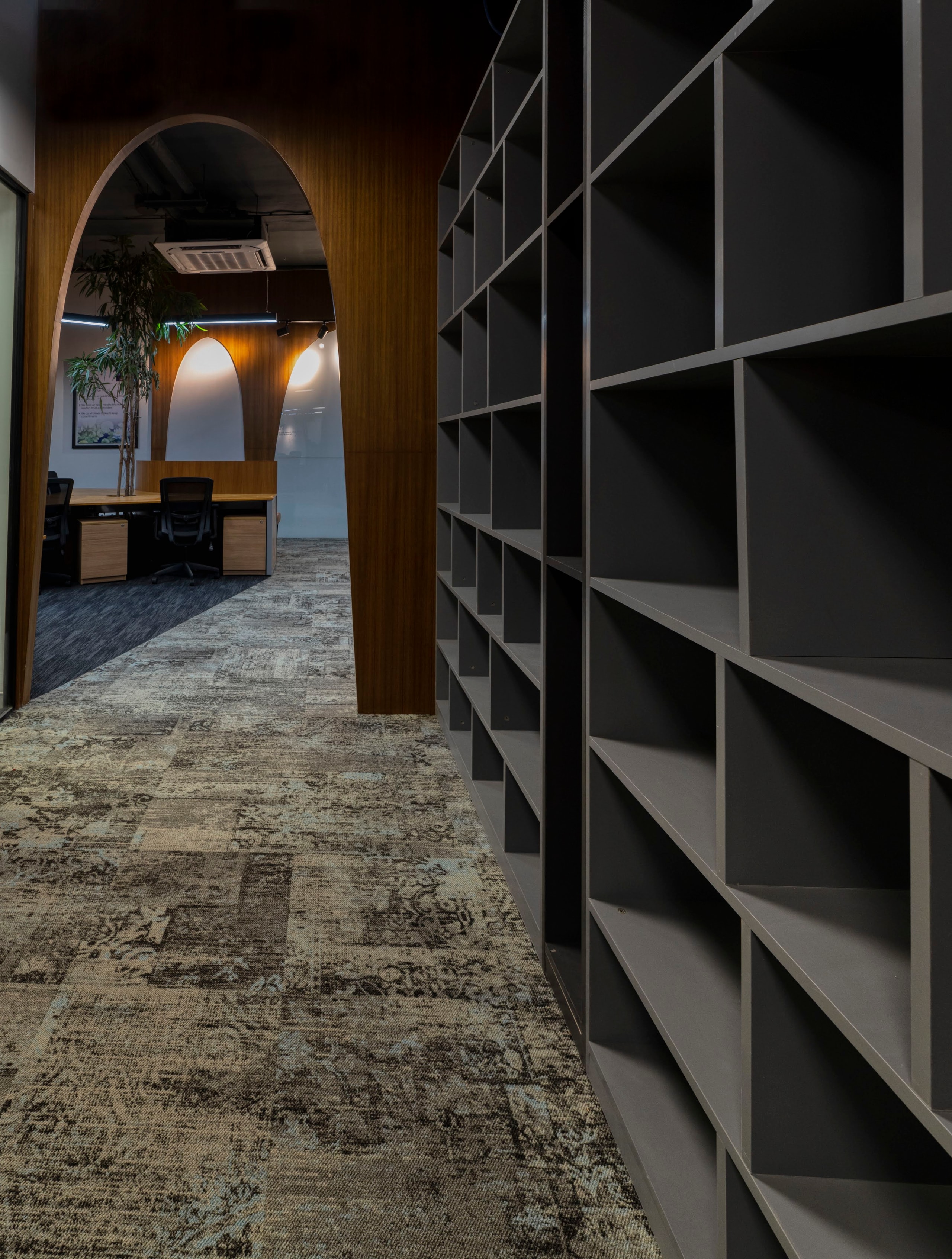 Semac Consultants, Mumbai Office, commercial interior view 3.