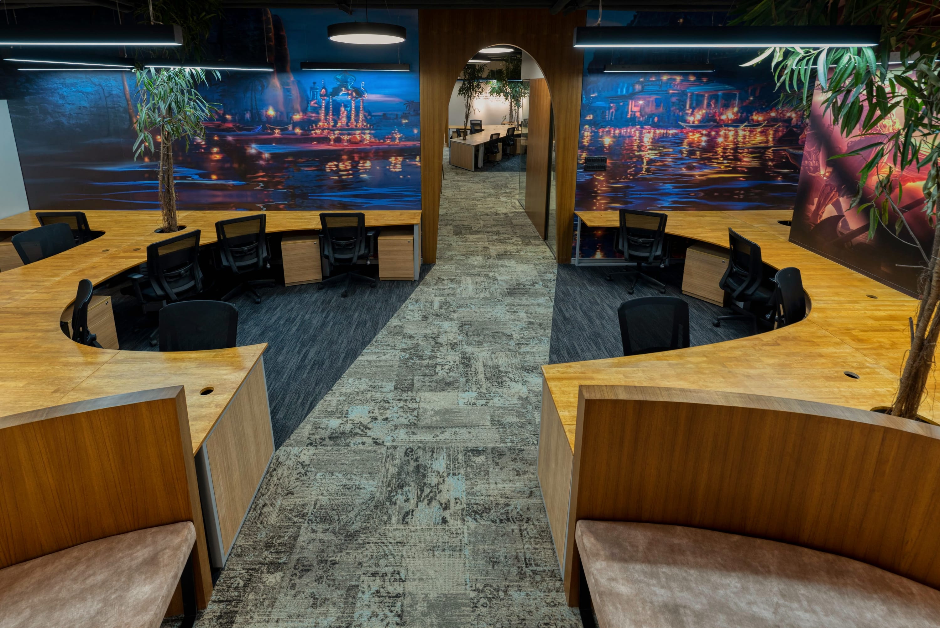 Semac Consultants, Mumbai Office, commercial interior view 4.
