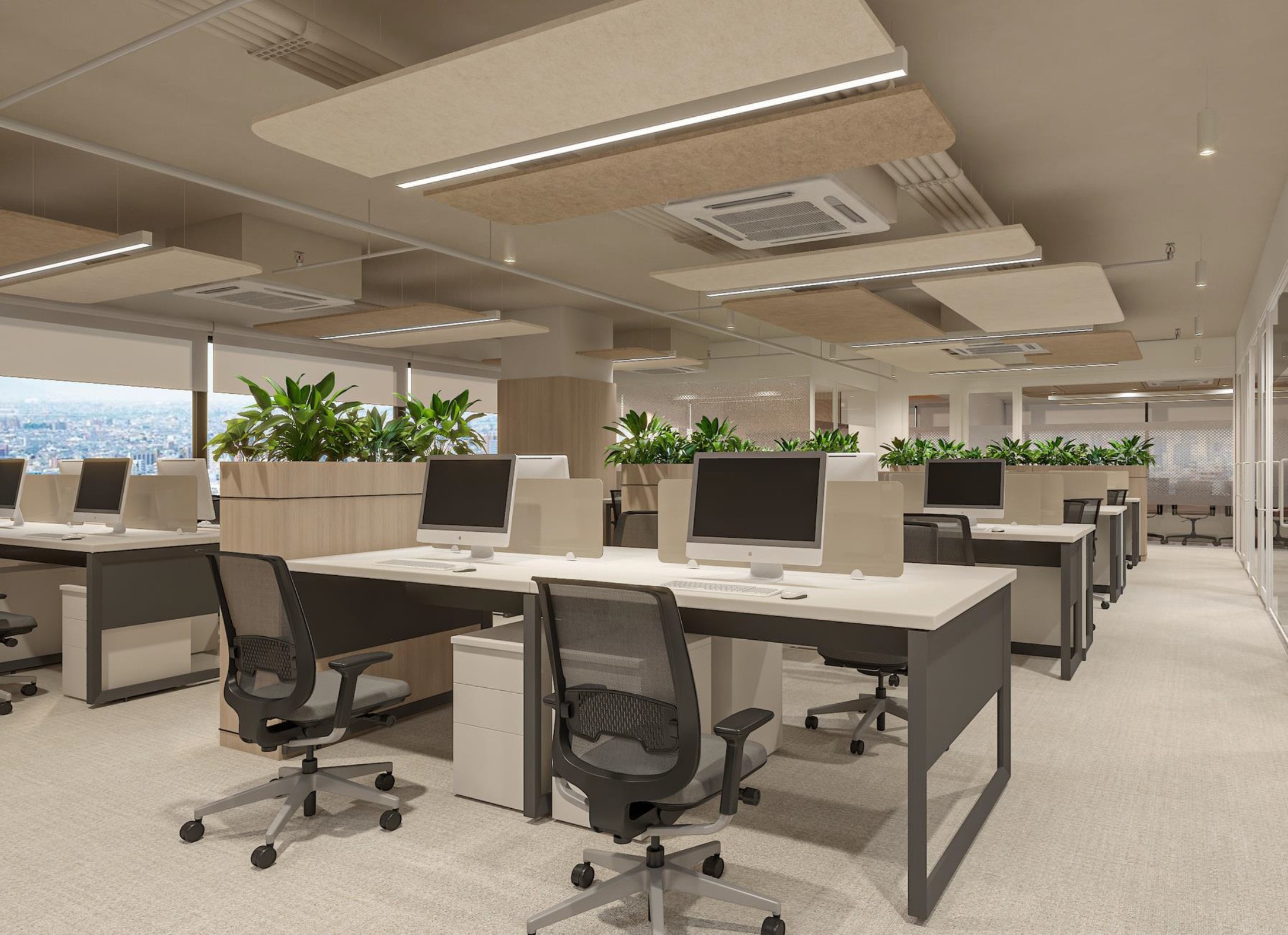 Shriram Wealth, commercial interior view 6.