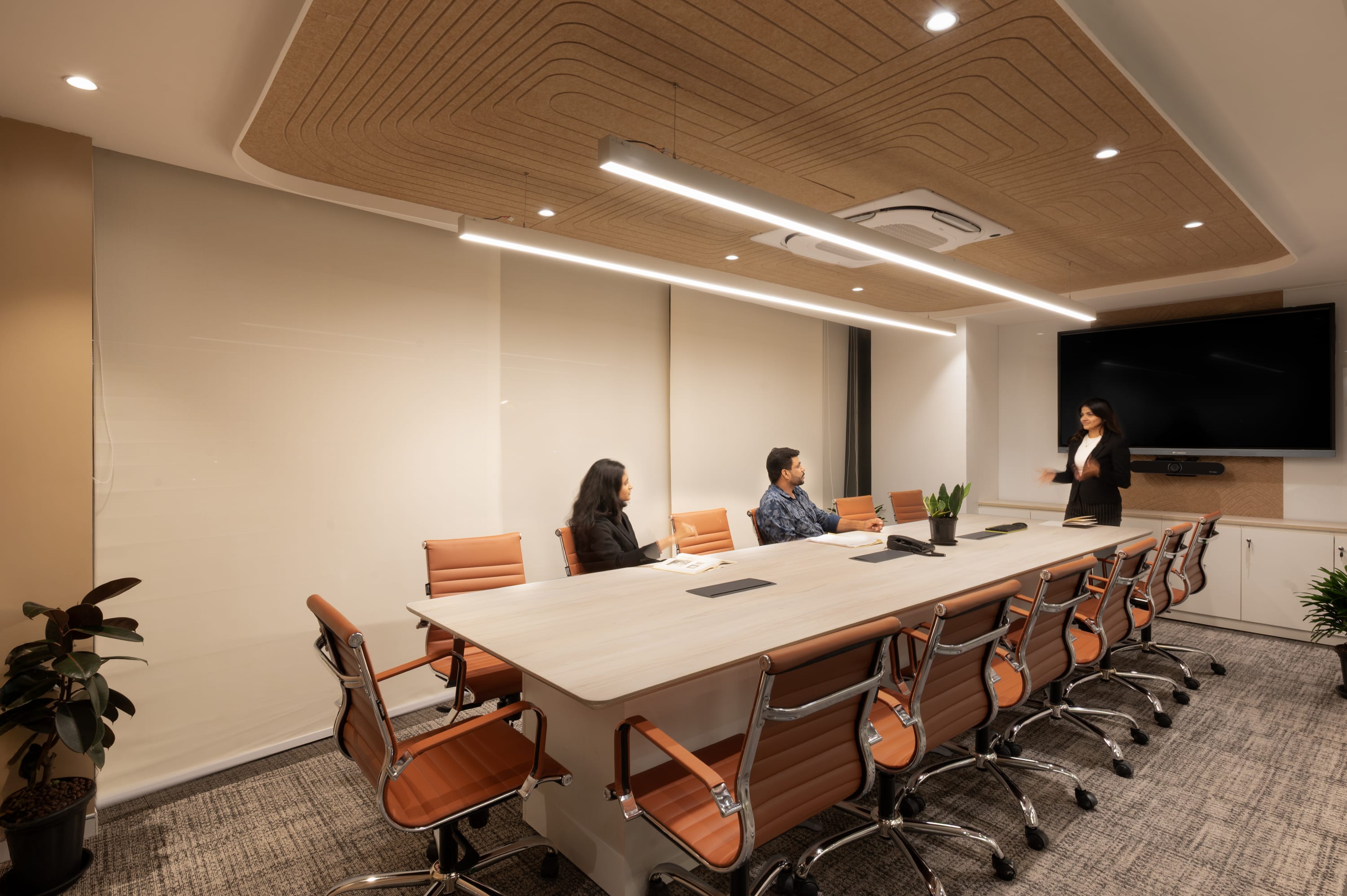 Shriram Wealth, commercial interior view 8.