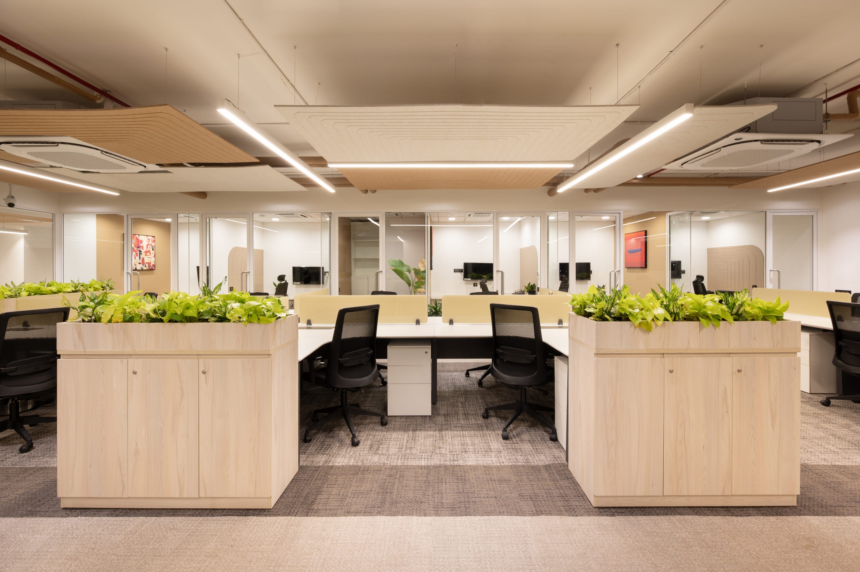Shriram Wealth, commercial interior view 9.