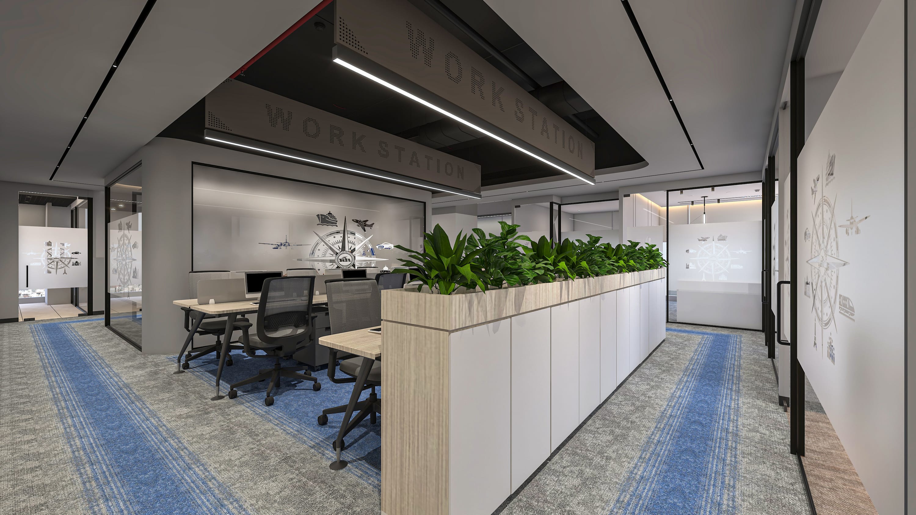 STIC, R Square, commercial interior view 4.