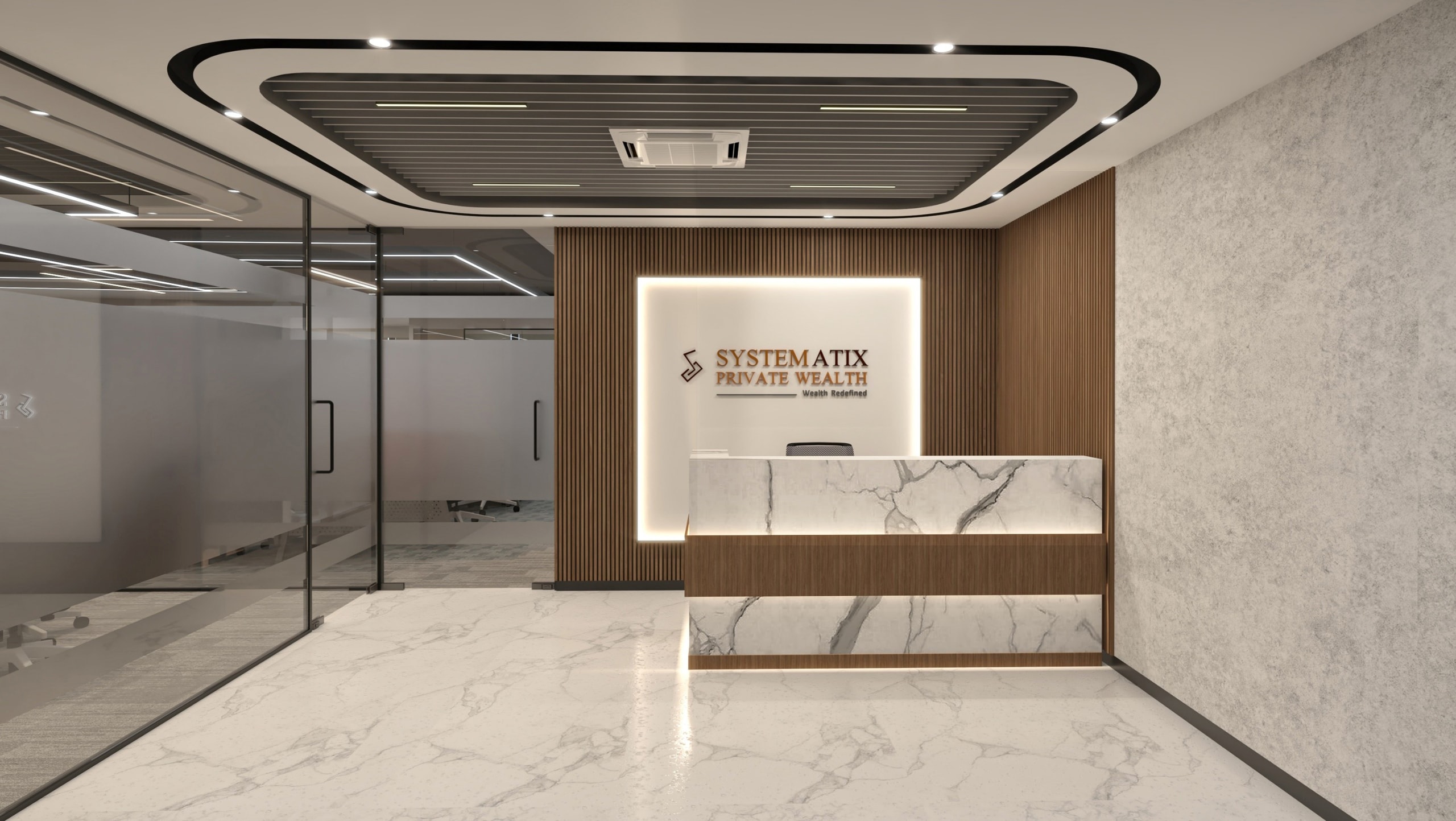 Systematix, BKC commercial interior by Madane Design Workshop.