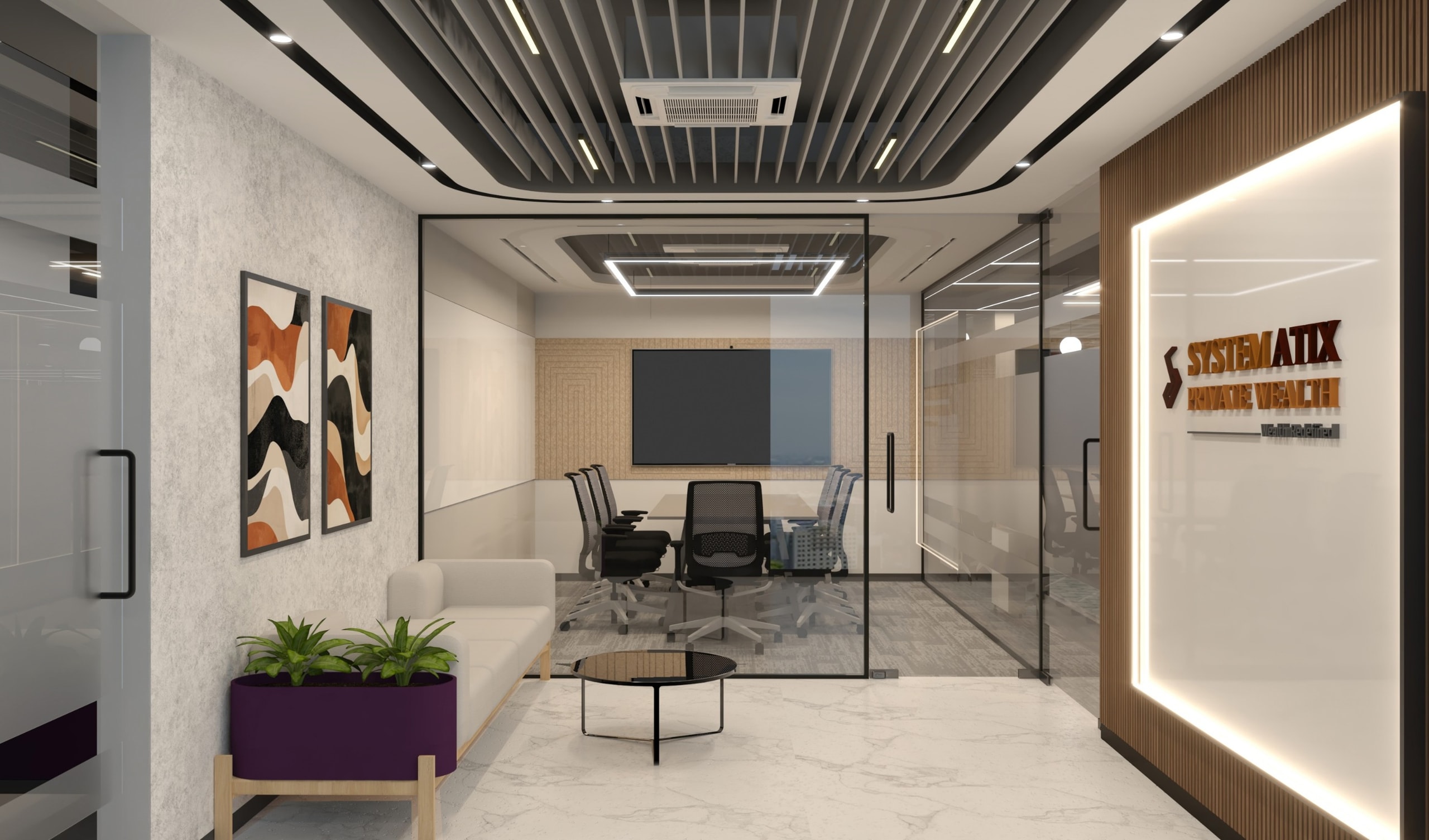 Systematix, BKC, commercial interior view 4.