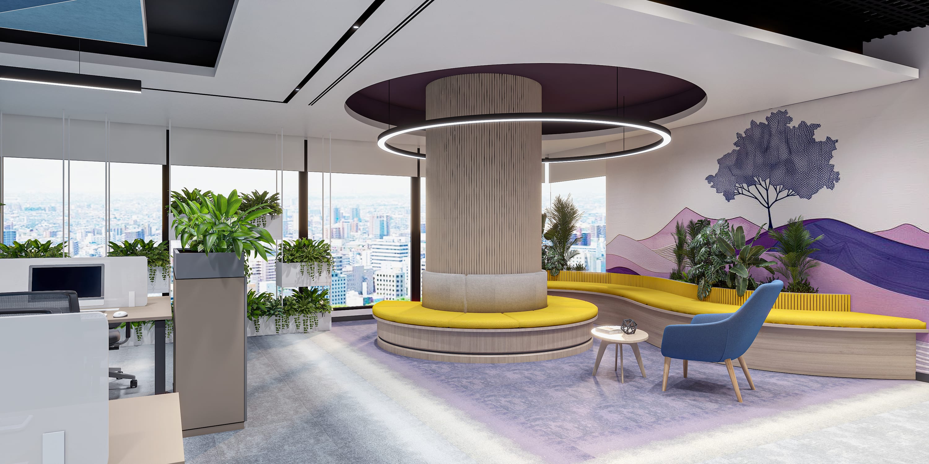 Tata Digital, commercial interior view 2.
