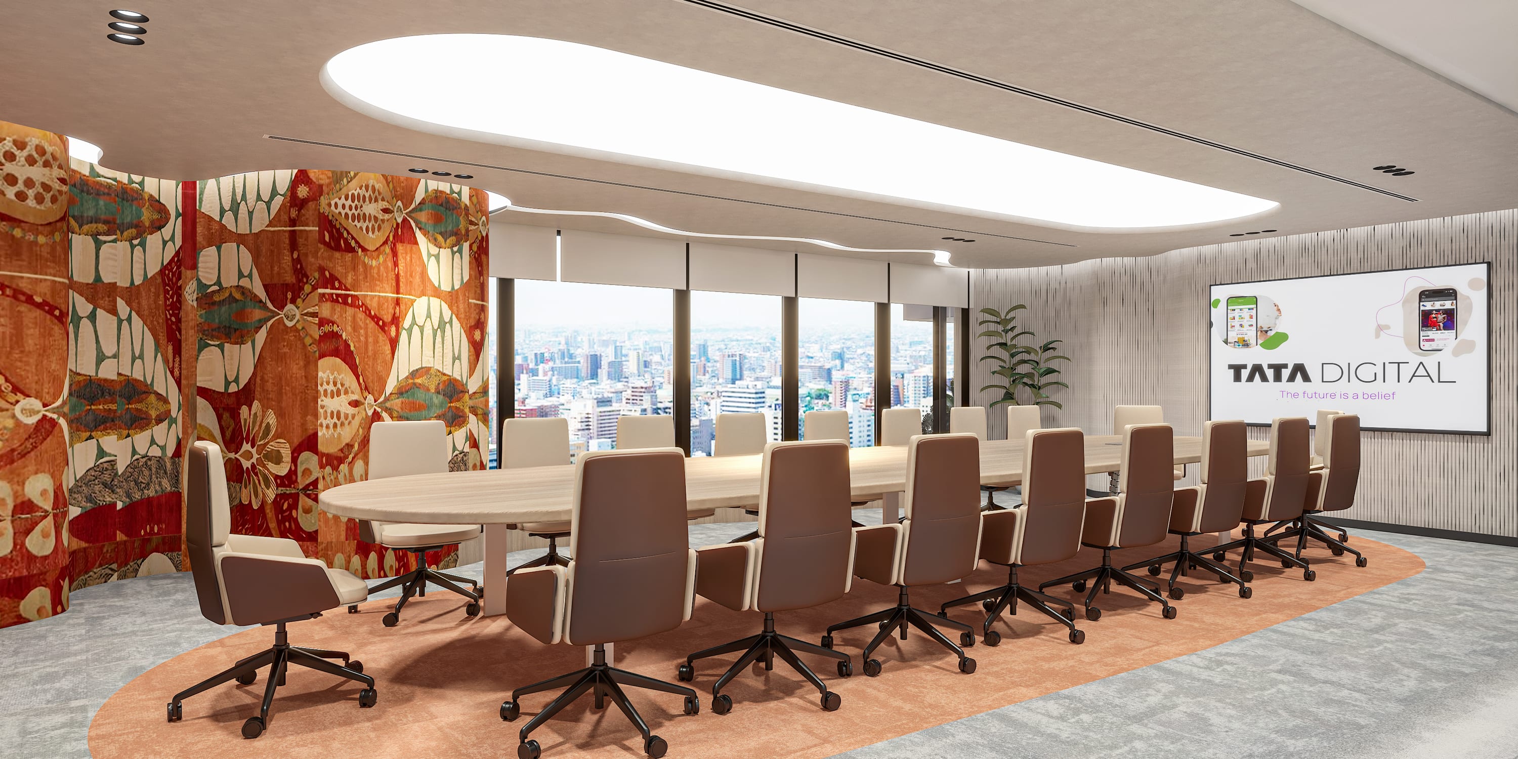 Tata Digital, commercial interior view 4.